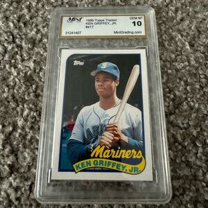 Ken Griffey Jr. 1989 Topps Gem Mint 10